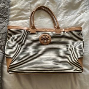 Tory Burch Stripe Tote